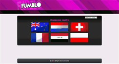 Desktop Screenshot of fumblo.com